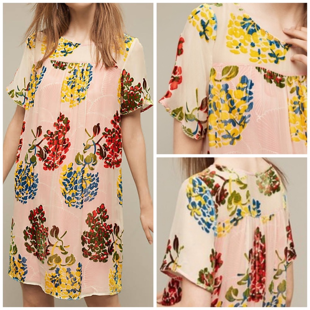 Anthropologie Maeve Flower Market Swing Dress - Picture 14 of 15